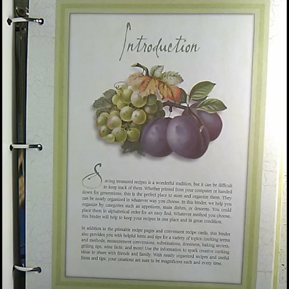 2/$20💥 NEW Recipe Keeper Binder NEW SEASONS, Factory Seal - Picture 2 of 8